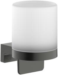 Hansgrohe AddStoris S fali szappanadagoló, szálcsiszolt fekete króm 41765340 (41765340)
