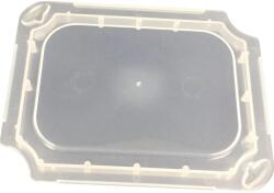 Eurobox-System Eurobox-rendszer Tauro dobozfedél 1/8-os hosszirányú betétdobozokhoz átlátszó (18140-000)