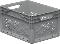 Eurobox-System Eurobox-rendszer Tauro áttört falú doboz 40 cm x 30 cm x 22 cm szürke (403022D-010)