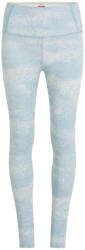 Icebreaker Colanți pentru femei Merino 260 Oasis Vertex High Rise Leggings Chillwave Snow/Zincblue/J S