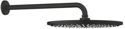 GROHE Set para de dus fixa, cu brat 380 mm, 1 jet, negru mat (Matt Black), Grohe RainShower Cosmopolitan 310 260662430 260662430 (260662430)
