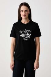 Karl Lagerfeld tricou pentru femei din bumbac 9BY2-TSDZ1W_99X (B4W17039)