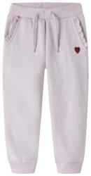 NAME IT pantaloni de timp liber pentru fete cu blană roz/Orhidee minunată (14F053)