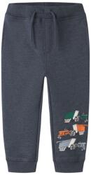NAME IT pantaloni de timp liber cu model și puf pentru băieți albastru (14FFAF)