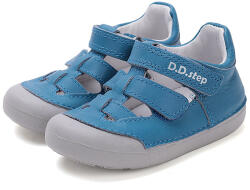 D. D. STEP velcro open toe primul pas băieți pantofi albastru (144FD1)