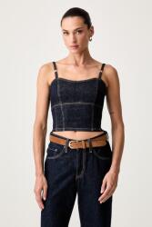 GUESS top pentru femei din denim ZELDA 9BY2-TSDZZ4_59X (W6YH15.D1351)