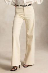 Ralph Lauren pantaloni evazați flare pentru femei cu bumbac 9BY2-SPDZS1_01X (211B17556)