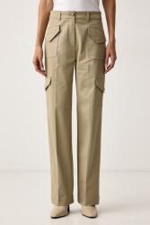 BOSS Orange pantaloni straight pentru femei din bumbac cu elastan C_Tastraight 9BY2-SPDZY1_81X (50563059)
