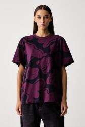 Marimekko tricou pentru femei din bumbac 9BY2-TSDZTY_49A (095940)