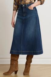 Lauren Ralph Lauren fustă evazată din denim 9BY2-SDDZFZ_55X (200B27702)