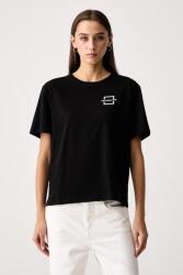 Karl Lagerfeld Jeans tricou de damă din bumbac 9BY2-TSDZ1R_99X (B4W17002)