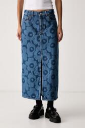 Marimekko fustă din denim 9BY2-SDDZWT_57X (096024)