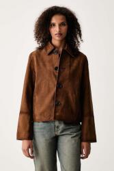 Zadig&Voltaire jachetă pentru femei din piele întoarsă LESSA 9BY2-KUDZH3_88X (RWOW01289)