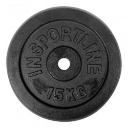 inSPORTline Disc greutate din fonta inSPORTline CastCzech 15 kg/ 30 mm (29863) - sport-mag