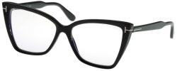 Tom Ford Monitor szemüveg Tom Ford FT5844-B 001 kék fényszűrővel - lencsebolt