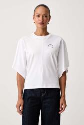 Karl Lagerfeld tricou oversized pentru femei din bumbac 9BY2-TSDZ1Y_00X (B4W17040)