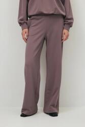 BIZUU pantaloni de trening pentru femei cu bumbac TREY 9BY2-SPDYT7_44X (TREY.FIOLETOWY)