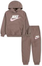 Nike melegítő szett gyerek pamuttal - barna 110-116 - answear - 22 990 Ft