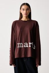 Marimekko hosszúujjú női pamut - barna S