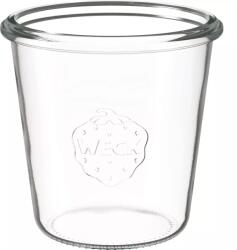 Weck Fedő nélküli befőttesüveg 290 ml, 6 db-os készlet, kúpos