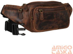 Peterson Férfi Bőr Ővtáska Ptn 2506-H Brown (PTN 2506-H BROWN)