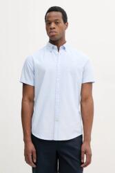 Barbour oxford férfi pamut Oxtown S/S Tailored Shirt - kék S