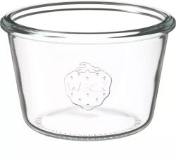 Weck Borcan pentru conserve fără capac 370 ml, set de 6 buc. , conic