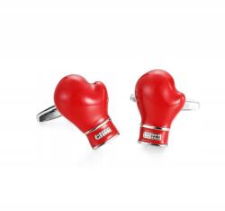  Mandzsettagombok Boxer Box Kesztyűk Boksz Művészetek Harc Fame Mma (SPINKI RĘKAWICE CZERWONE )