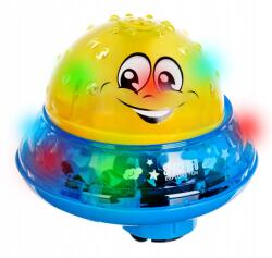  Polip Ufo szökőkút Led Fürdő játék projektor hang fény (5902802918321)