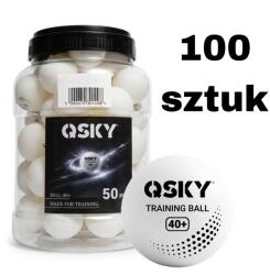  Qsky 40+ asztalitenisz edzőlabdák, 100 db, pingpong (EDJ G10 QSKY)