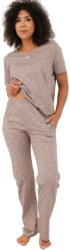 Italian Fashion pijama damă MADURA mânecă scurtă, pantaloni lungi, imprimeu: M (AAF-KPZ-MADU-KDDR M)