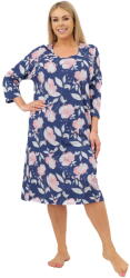 Italian Fashion cămașă de noapte damă ARDIZJA mânecă 3/4, imprimeu: 3XL (AAF-KKN-ARDIZ3-DR 3XL)