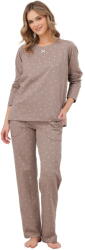 Italian Fashion pijama damă MADURA mânecă lungă, pantaloni lungi, imprimeu: XL (AAF-KPZ-MADU-DDDR XL)