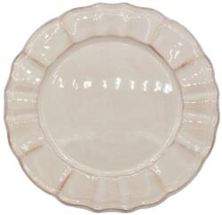  Farfurie ceramica desert, design vintage, crem, 22 cm (IN-0725657174385)