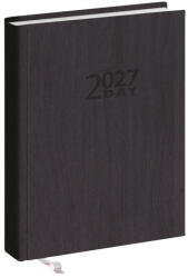 Realsystem Zsebnaptár REALSYSTEM 2 Day B/6 kétnapos álló fehér lapos Grafit 2027 (5441-01) - fotoland