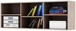  Etajeră joasă, dtd laminat, stejar sonoma, dunaj tipul12 (UE-0000186180) Raft