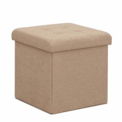  Taburet, material textil bej, falon (UE-0000204875)