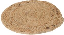  Suport pentru farfurii, rotund, iuta, natur, 38 cm (IN-8720573417259)