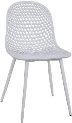  Scaun Milana, polipropilena/metal, nuanta alb, 45x51x84 cm (UE-HM8512.01)
