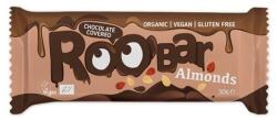 Roobar Baton cu migdale invelit in ciocolata bio 30g Roobar (3800233685404)