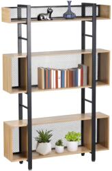  Raft cu 3 poliţe, stejar/negru, kilis new tip 3 (UE-0000400923) Raft