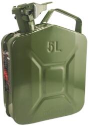 Carguard Canistra metalica pentru combustibil 5 L, otel laminat, verde (GLB_10889A)