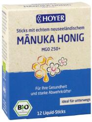 Hoyer Miere de Manuka in doze MGO 250+ bio, 12dz x 8g, Hoyer (4002029064052)