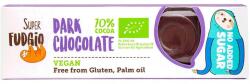 Super Fudgio Baton de ciocolata neagra bio 40g Super Fudgio (5903205740960)
