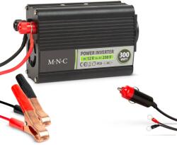 MNC Invertor auto 12V 230V 300W, convertor DC AC, priza, protectie, ventilator (GLB_51023B)