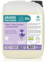 Biolù Sapun lichid cu lamaie si lavanda 5l Biolu (8057432971318)