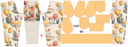 Takoy Szabásmintás panel bővített softshell nadrág Rosa tündér 86 - Tavaszi