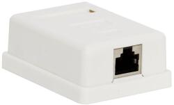  Priza de Perete RJ45 Ecranata 8P8C pentru Retea Ethernet CAT5/CAT6 (GLB_05396)