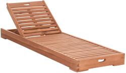  Sezlong Chet, lemn de tec, 200x65x13 cm (UE-HM6160)
