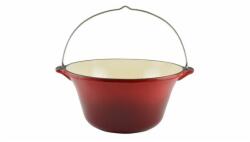Perfect Home Ceaun din fonta emailata, culoare rosu, 7, 2 litri, Perfect Home, 12010 (348)